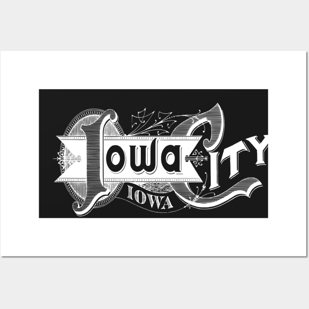 Vintage Iowa City, IA Wall Art by DonDota